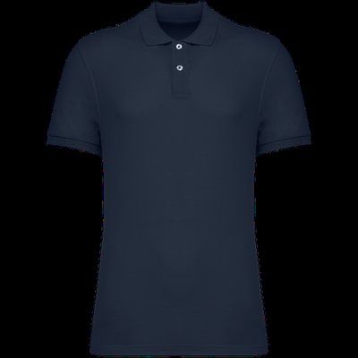 Polo algodón orgánico para hombre Navy Blue S