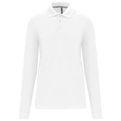 Polo Antibacteriano Hombre Blanco S