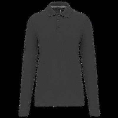 Polo Antibacteriano Hombre DARK GREY S