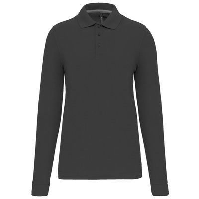 Polo Antibacteriano Hombre DARK GREY XXL