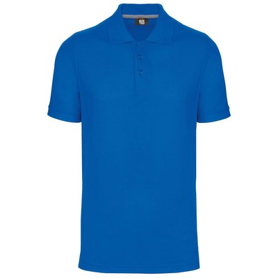 Polo Antibacteriano Hombre uso profesional Azul 5XL