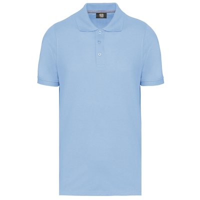 Polo Antibacteriano Hombre uso profesional Azul XXL