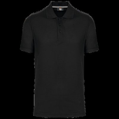 Polo Antibacteriano Hombre uso profesional Black XXL