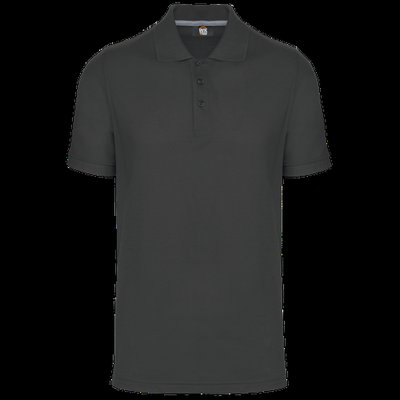 Polo Antibacteriano Hombre uso profesional DARK GREY 4XL