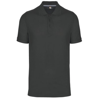 Polo Antibacteriano Hombre uso profesional Gris M