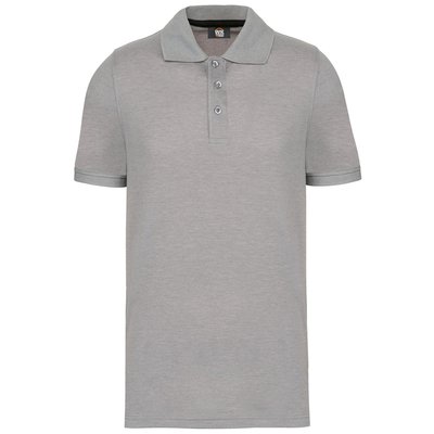 Polo Antibacteriano Hombre uso profesional Gris XL