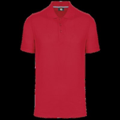 Polo Antibacteriano Hombre uso profesional Red 4XL