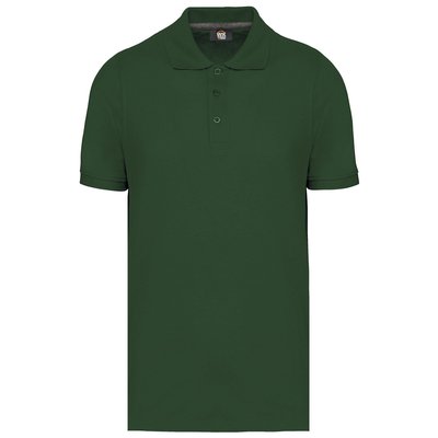 Polo Antibacteriano Hombre uso profesional Verde 5XL