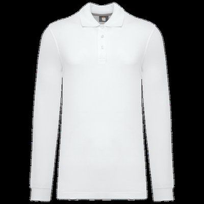 Polo Antibacteriano Hombre White 5XL