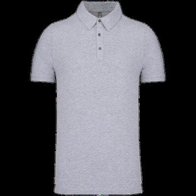 Polo atemporal manga corta hombre Oxford Grey S