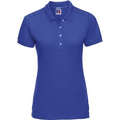 Polo básico para mujer Azure blue XS