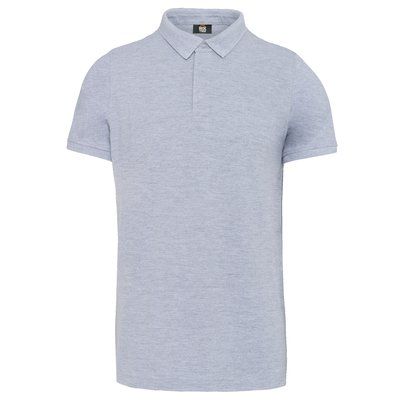 Polo con botones a presión Oxford Grey XXL