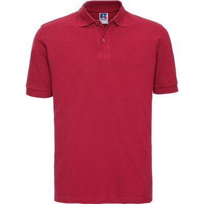 Polo clásico hombre algodón piqué Classic Red XXL