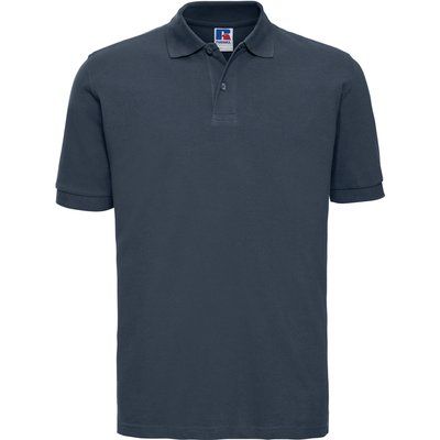 Polo clásico hombre algodón piqué French Navy 3XL