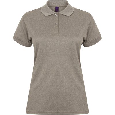 Polo clásico mujer Gris S