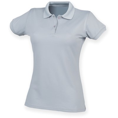 Polo clásico mujer Gris XL