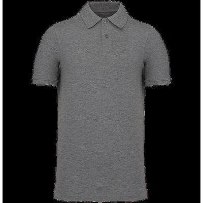 Polo Corte entallado hombre Grey Heather 4XL