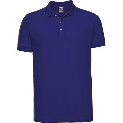 Polo corte slim hombre algodón Bright Royal M