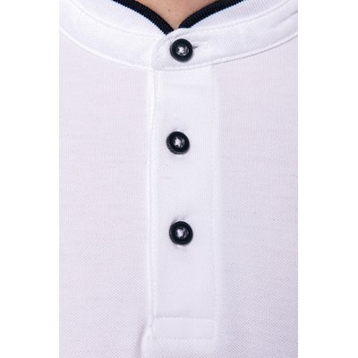 Polo cuello mao para hombre