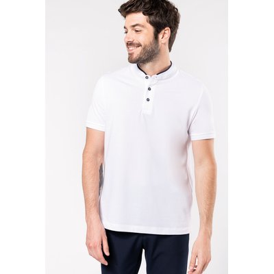 Polo cuello mao para hombre