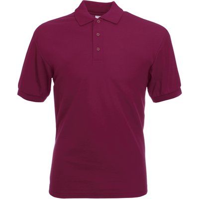 Polo cuidado fácil Burgundy M