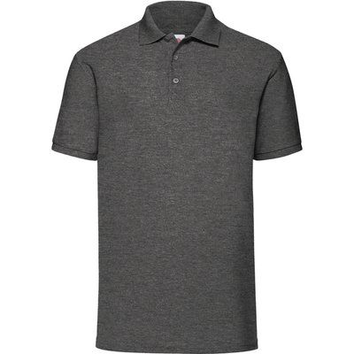 Polo cuidado fácil Dark Heather Grey 3XL