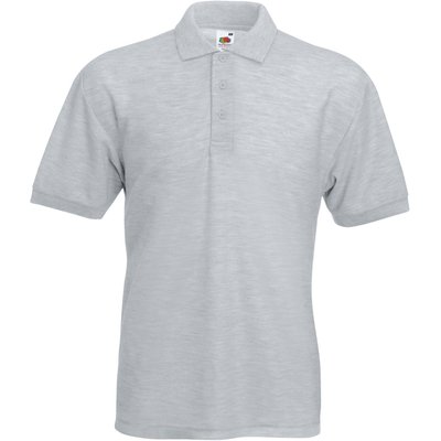 Polo cuidado fácil Heather Grey M