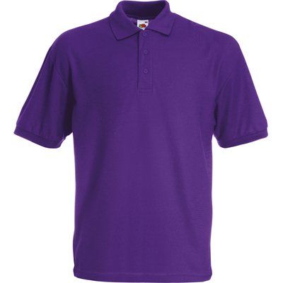 Polo cuidado fácil Purple XL