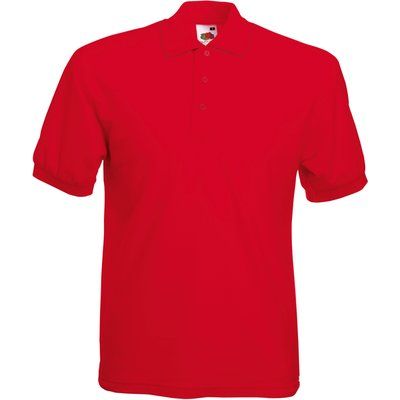 Polo cuidado fácil Red XXL