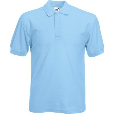 Polo cuidado fácil Sky Blue XL