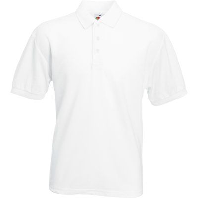 Polo cuidado fácil White 3XL