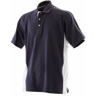 Polo deporte 100% Algodón Azul XXL