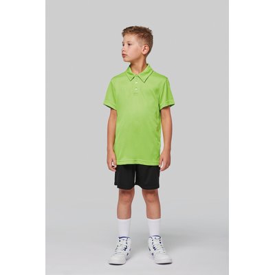 Polo deportivo manga corta infantil