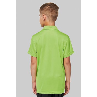 Polo deportivo manga corta infantil