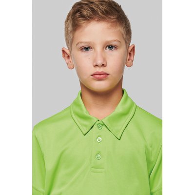 Polo deportivo manga corta infantil