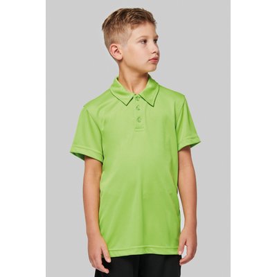 Polo deportivo manga corta infantil