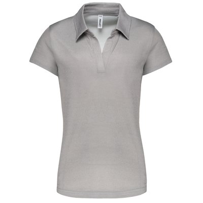 Polo deportivo para mujer Gris XS