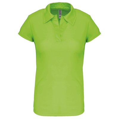 Polo deportivo para mujer Verde M