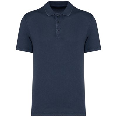 Polo eco hombre Azul XXL