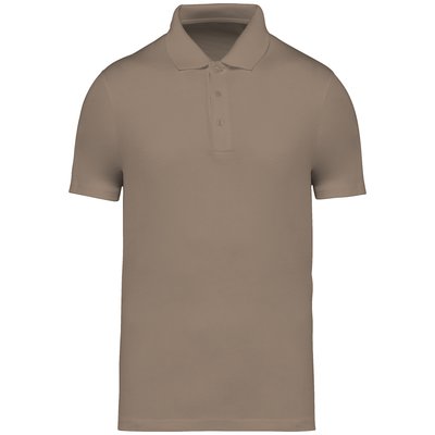 Polo eco para hombre Beige XL