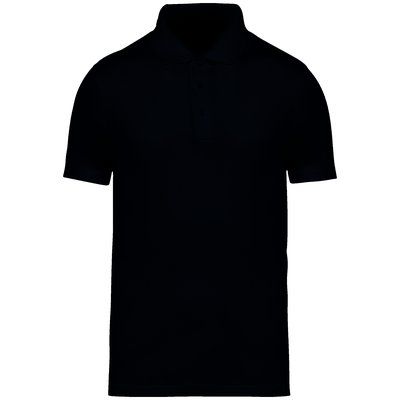 Polo eco para hombre Black S