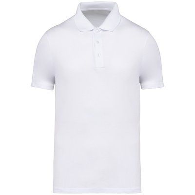 Polo eco para hombre White XL