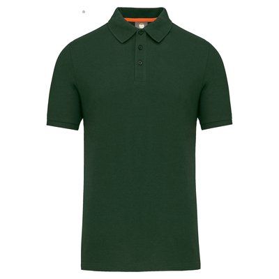 Polo Ecorresponsable Algodón Orgánico Forest Green 3XL