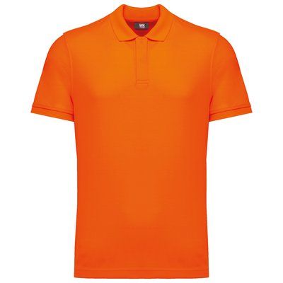 Polo ecorresponsable unisex Fluorescent Orange L