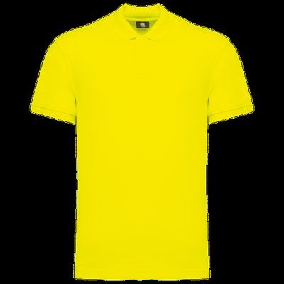 Polo ecorresponsable unisex Fluorescent Yellow 4XL