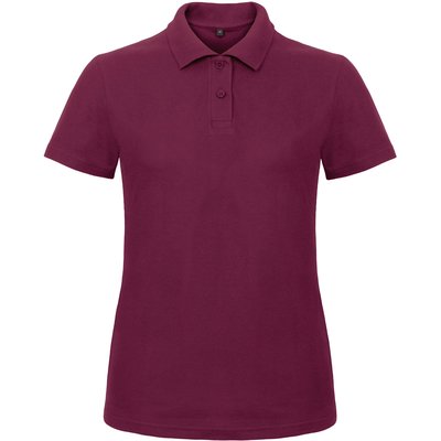 Polo entallado para mujer 100% algodón Violeta 3XL