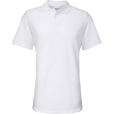 Polo hombre 100% algodón Blanco 3XL