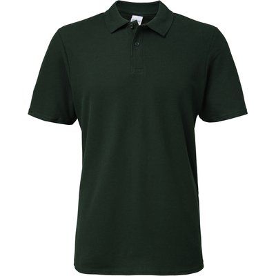 Polo hombre 100% algodón Forest Green XXL