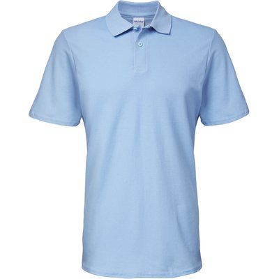 Polo hombre 100% algodón Light Blue L