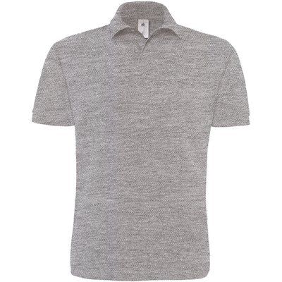 Polo hombre 100% algodón peinado Heather Grey XXL